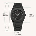 New Fashionable Simple Casual Ultra Thin Versatile Mens Watch Arabian Numbers Engrave Degree Silicone Waterproof Quartz Watch