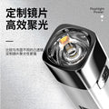 微笑鲨强光便携手电筒 迷你学生小家用灯户外远射led电筒