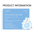 亚马逊跨境LAIKOU牛奶保湿单片眼膜贴6g滋润补水厂家现货eye mask