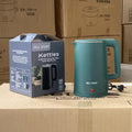 Stainless Steel Electric Kettle - Fast Boiling, EU Plug