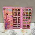 80-Color Eyeshadow Palette - Matte & Pearl Finish with Blush & Highlighter