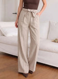 Fashion Belt Pants