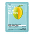 facial mask 25g sadoer plant fruit facial mask sheet foreign trade live broadcast skin care products
