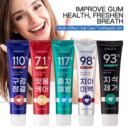 KORMESIC亮白清洁口腔清新口气牙膏toothpaste跨境外贸厂家批发