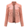 Women's Fall Casual Stand Collar Fitted Jacket 2026 | Trendy Jacket - Black