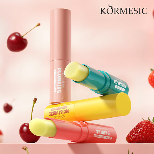 KORMESIC樱桃丰盈唇膏系列lipstick跨境外贸唇部护理保湿厂家批发