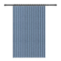 Shower curtain waterproof and mildew-proof curtain without punching invisible partition curtain European style double-sided magnetic imitation linen folding shower curtain