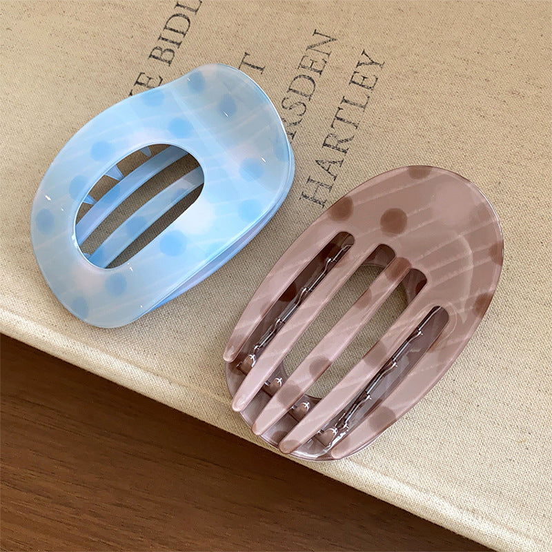 Korean Polka Dot Duckbill Hair Clips - view 4