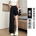 Summer Retro Tencel High Waist Lightweight Loose Wide Leg Pants