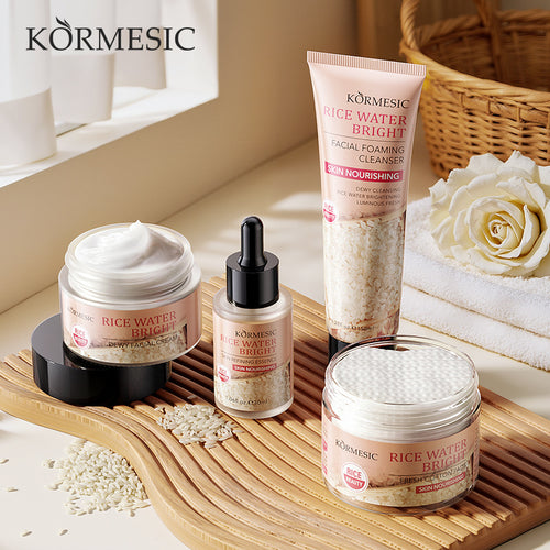 跨境KORMESIC米水亮白护肤系列Skin Care Series面部保养外贸批发