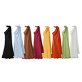 Halter Neck Backless Maxi Dress - Slim Fit Ribbon Tie Summer Dress Women
