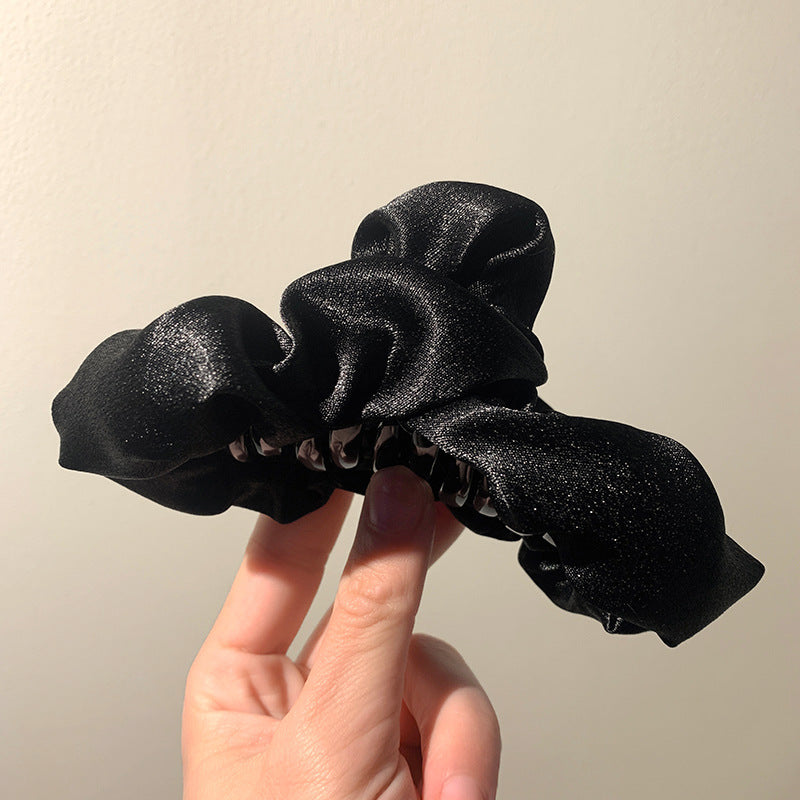 Korean Plaid Triangle Hair Claw Clip - view 9