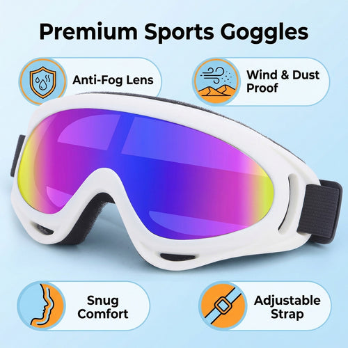 X400 Anti-Fog Ski Goggles - Unisex Gear Set