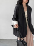 Women's Korean Embroidered Striped Jacket 2026 | Trendy Jacket