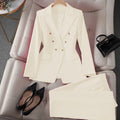 Women's Fall Korean Retro Fitted Jacket + Pants + Top Set 2026 - Emerald