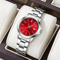 Export Hot Sale New Mens Watch Fashionable Simple Formal Date Waterproof Steel Band Quartz Watch Men Factory Direct