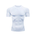 european size tight-fitting long-sleeved men's sports running sports training basketball bottoming t