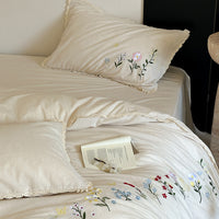 Vast Fields / 1.5m Bed - 4-Piece Flat Sheet - 200x230cm