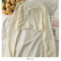 Women's Tie Front Sheer Chiffon Shawl Cardigan