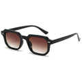 2024 New Import Square Sunglasses Western Fashionable Simple Polygon Rivet Men Sunglasses Women Glasses