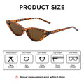 Fine Long Cat-Eye Men 2025 New Fashionable Western Sunglasses Influencer Slender Women Sunglasses Premium