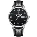 Swiss Brand Waterproof Glow Mens Watch Ultra Thin Quartz Watch TikTok Live Export Bestseller Drop Ship