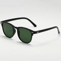 2024 Bestseller Beige Ding Full-Frame Retro Stud Versatile Sunglasses Overseas Fashionable Trendy Slender Trendy Sunglasses