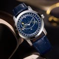 Drop Ship Item Time Motion State Starry Sky Mens Watch Date Glow Quartz Fashionable Casual Watch Waterproof Watch