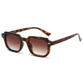 2024 New Import Square Sunglasses Western Fashionable Simple Polygon Rivet Men Sunglasses Women Glasses