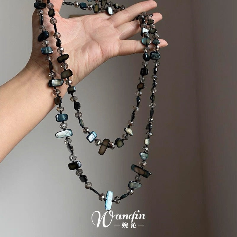 Bohemian Shell Beaded Necklace - view 2