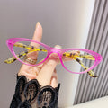 Anti-Blue-Light Reading Glasses Ultra-Light Shaped Western Portable Fashionable HD Seniors Elderly Hyperopia Reading Glasses