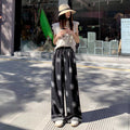 Summer Bohemian Ethnic Printed Drapey Lightweight Wide Leg Pants + Pants