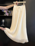 Summer Fashion Luxury High Waist Lightweight Skirt