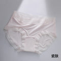 80S兰精莫代尔女士内裤10A抗菌加长裆女纯棉中腰透气女生三角裤