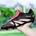 high top breathable outdoor men's football shoes professional adult shoes ag long nails women's brok