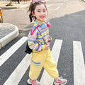 Girls' Striped Long Sleeve 2-Piece Set
