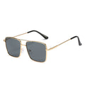 2022 New Metal Square Retro Western Ocean Lens Sunglasses Street Snap UV-Protection Glasses Wholesale