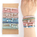 Fresh Hair String Sweet Maiden Pearl Woven Hair Tie Hair Tie Simple Versatile Elastic Hair Accessory
