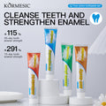 KORMESIC减少牙渍防蛀牙牙膏toothpaste清洁口腔跨境外贸厂家批发