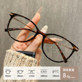 Beesfen New Korean Knit Slender Bare Face Women Frame 210712 Subtle Cat Eye Glasses Frame Cinnabar Sun Glasses Wholesale