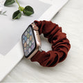 Amazon Crystal Satin Plain Band Large Cord Hair Tie Fits Apple iWatch Apple Watch Band