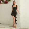 Women's French Scalloped Cami Party Dress