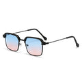 2024 New Retro Square Men Browline Frame UV-Proof Men Sunglasses Overseas Glasses Wholesale