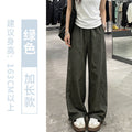 american quick-drying overalls for women 2026 summer thin loose high-waist casual wide-leg sports pa