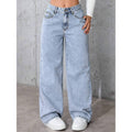Summer Versatile High Waist Loose Straight Leg Pants