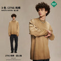 Men's Fall Streetwear Retro Ins 275G Dirty Dye Washed T-Shirt