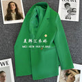 Women's Fall Korean Casual Petite Blazer 2026 - Red