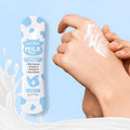 跨境新品莱蔻牛奶护手霜3g补水保湿滋润英文包装片装Hand Cream