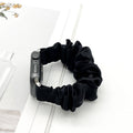 Silk Large Cord Hair Tie Band Fits iwatch7 / 8 Solid Mulberry Silk Satin Stretch Watch Band Wholesale