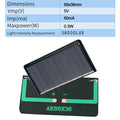 Solar panel glue board 68*36 5v 60ma with line photovoltaic panel component diy power generation can be